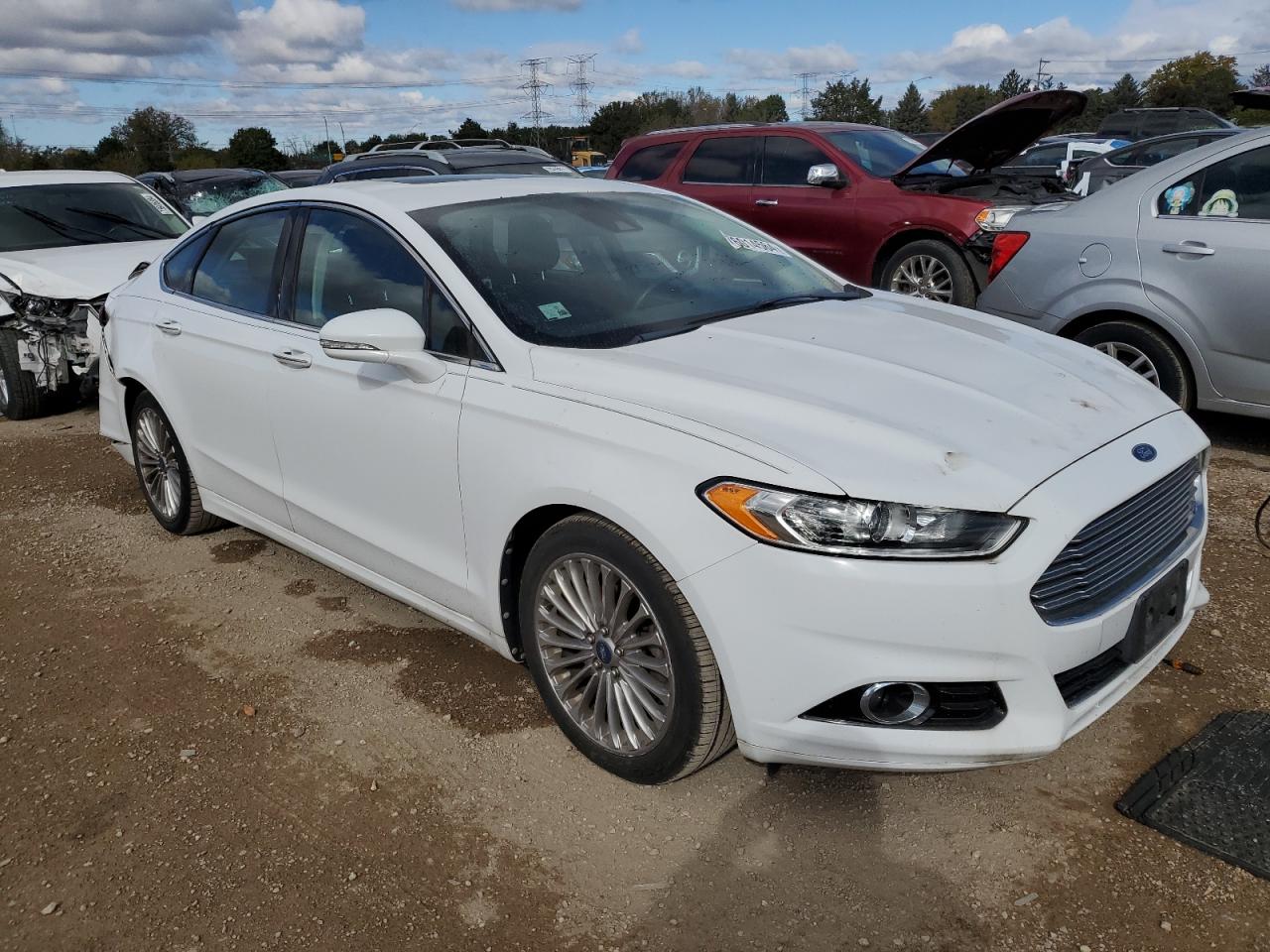 Lot #2909706341 2013 FORD FUSION TIT