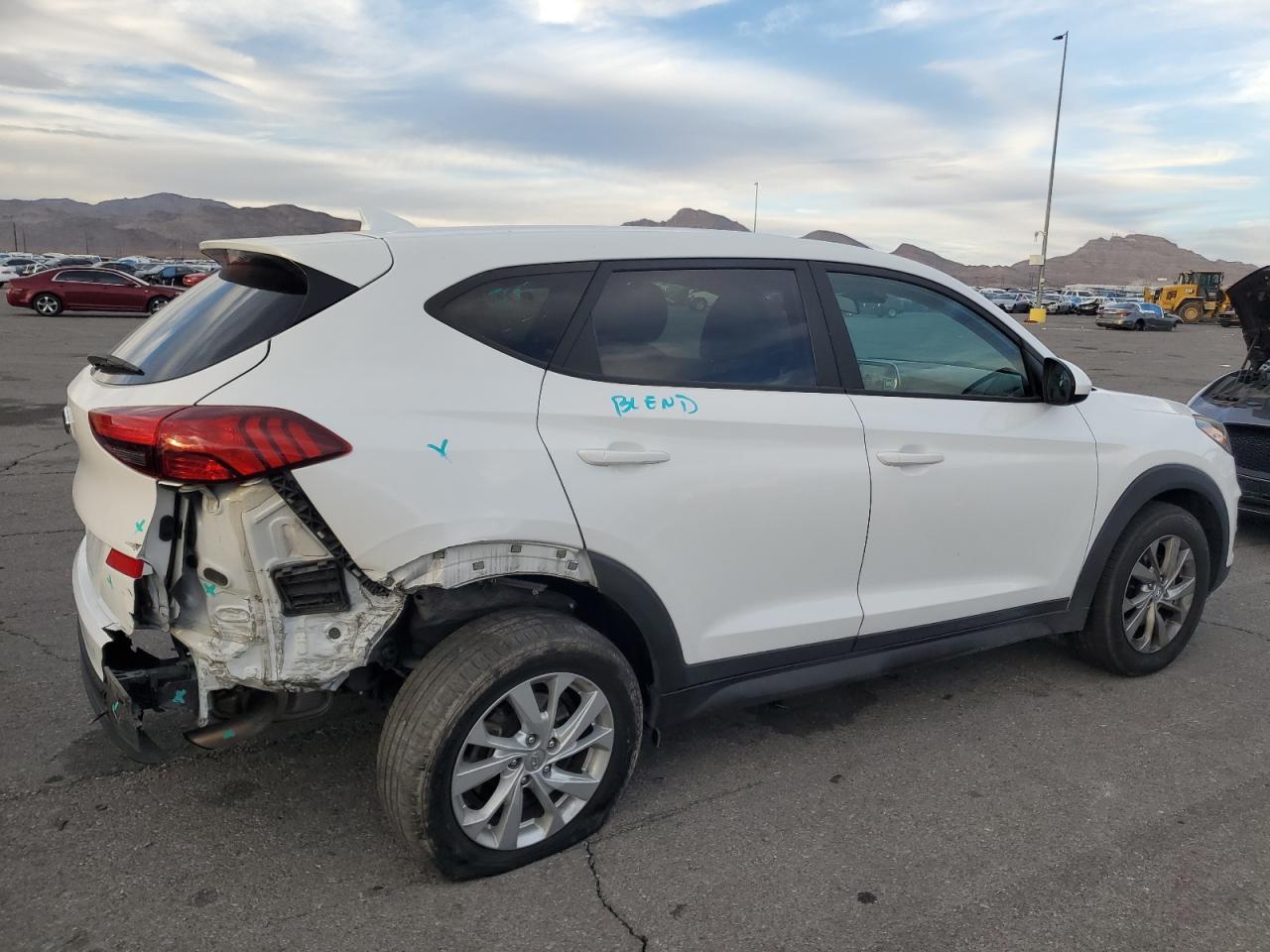 Lot #3024677594 2019 HYUNDAI TUCSON SE