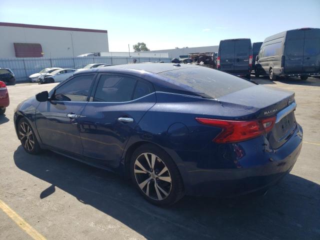 NISSAN MAXIMA 3.5 2017 blue sedan 4d gas 1N4AA6AP4HC364986 photo #3