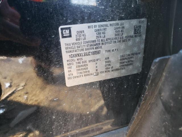 2018 GMC ACADIA DEN - 1GKKNXLS9JZ100597