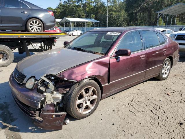 LEXUS GS 430 2001 maroon  gas JT8BL69S310008245 photo #1