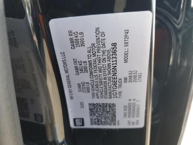 2022 GMC CANYON DEN 1GTG6EEN5N1133658