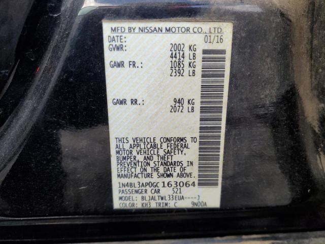 2016 NISSAN ALTIMA 3.5 - 1N4BL3AP0GC163064