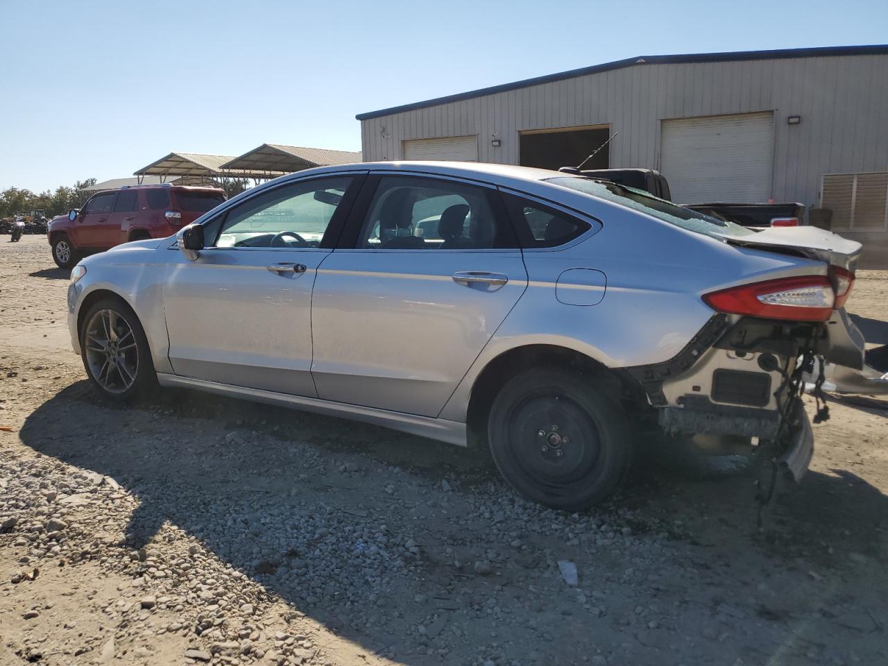 Lot #2921275931 2014 FORD FUSION TIT