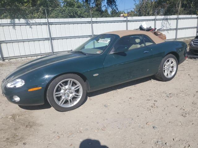 JAGUAR XK8 2001 green  gas SAJDA42CX1NA22450 photo #1