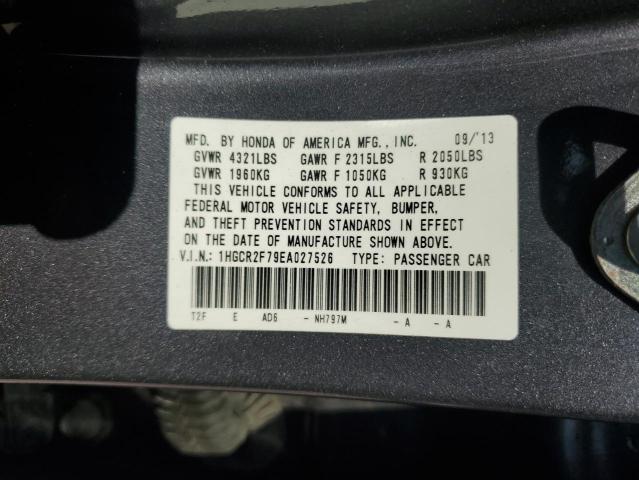 VIN 1HGCR2F79EA027526 2014 Honda Accord, EX no.12