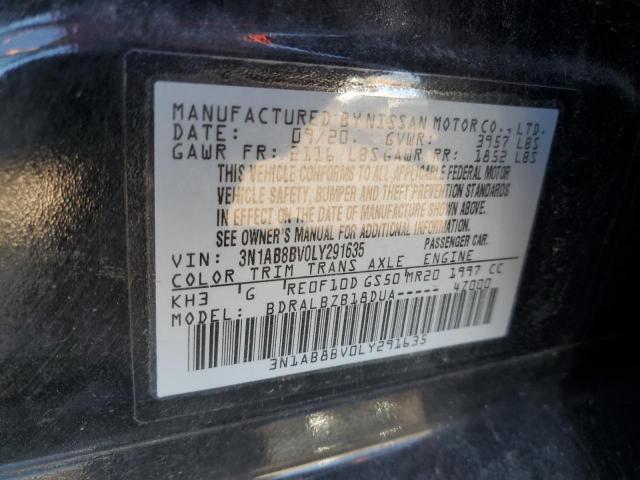 2020 NISSAN SENTRA S - 3N1AB8BV0LY291635