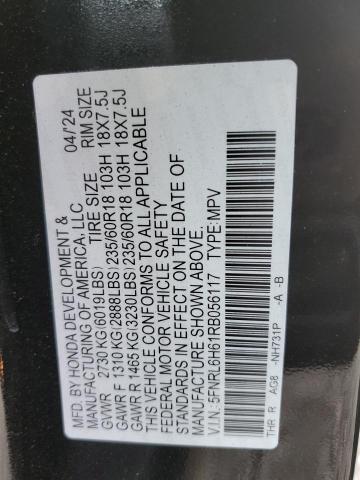 2024 HONDA ODYSSEY EX - 5FNRL6H61RB056117