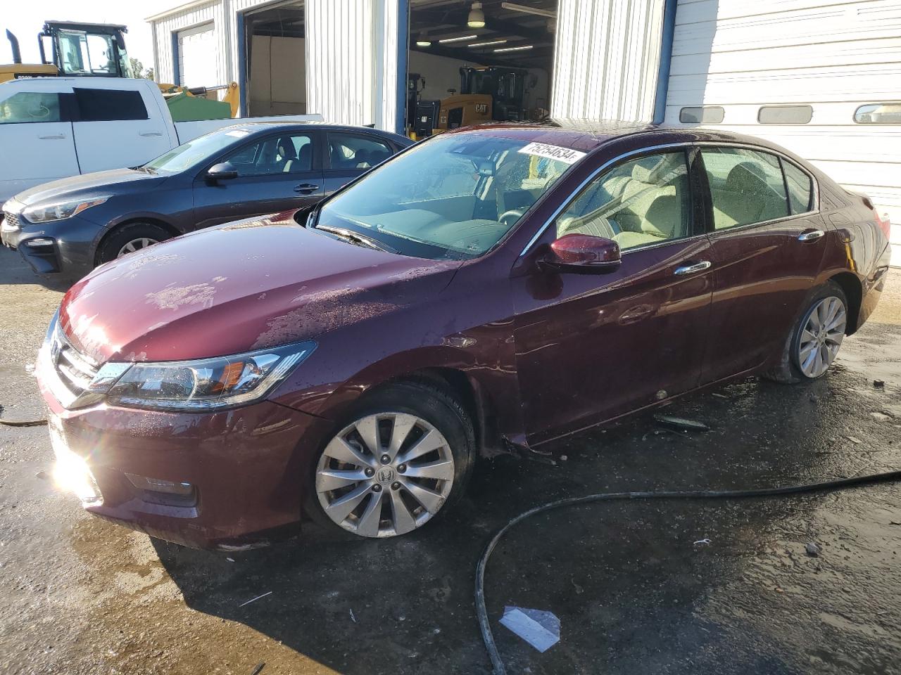 Lot #2926337445 2015 HONDA ACCORD EXL