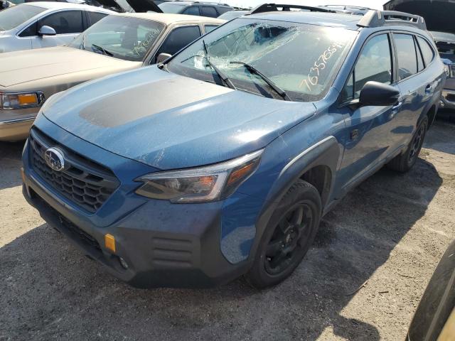 SUBARU OUTBACK WI 2022 blue  gas 4S4BTGUD3N3256110 photo #1