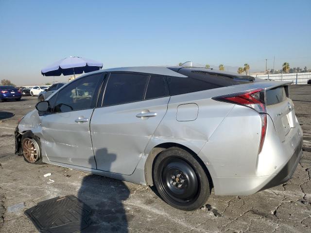 TOYOTA PRIUS 2017 silver  hybrid engine JTDKARFU3H3050213 photo #3