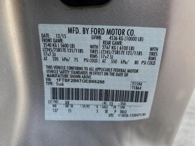 VIN 1FTBF2B67GEB66288 2016 Ford F-250, Super Duty no.13