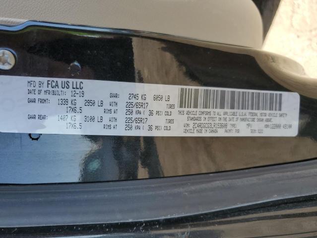 2020 DODGE GRAND CARA - 2C4RDGCG3LR153608