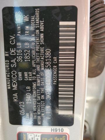 2023 KIA RIO LX - 3KPA24AD0PE581380