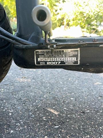 2009 HONDA RUCKUS - JH2AF58087K400382