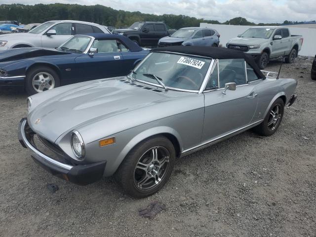 FIAT 124 SPIDER 1978 silver   124CS10127296 photo #1