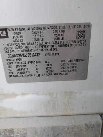 VIN 3GNAXSEV5JS513472 2018 Chevrolet Equinox, LT no.13