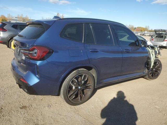 BMW X3 M40I 2022 blue  gas 5UX83DP03N9J46658 photo #4