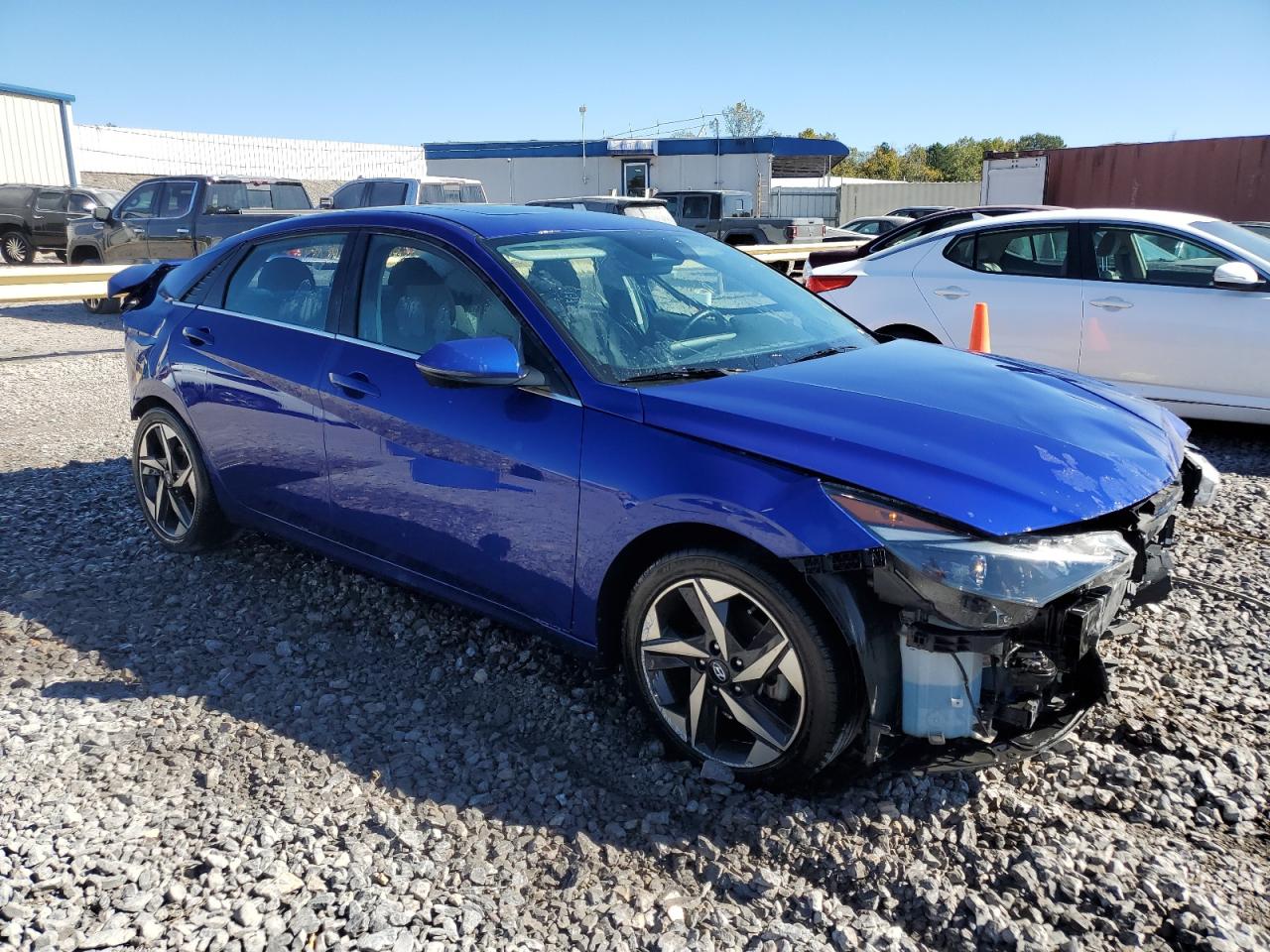 Lot #2953115703 2021 HYUNDAI ELANTRA SE