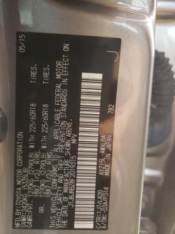 2015 LEXUS NX 300H - JTJBJRBZ8F2019315