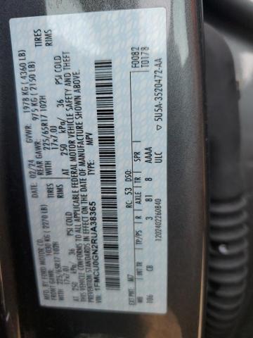 VIN 1FMCU0GN2RUA38365 2024 FORD ESCAPE ACT no.14