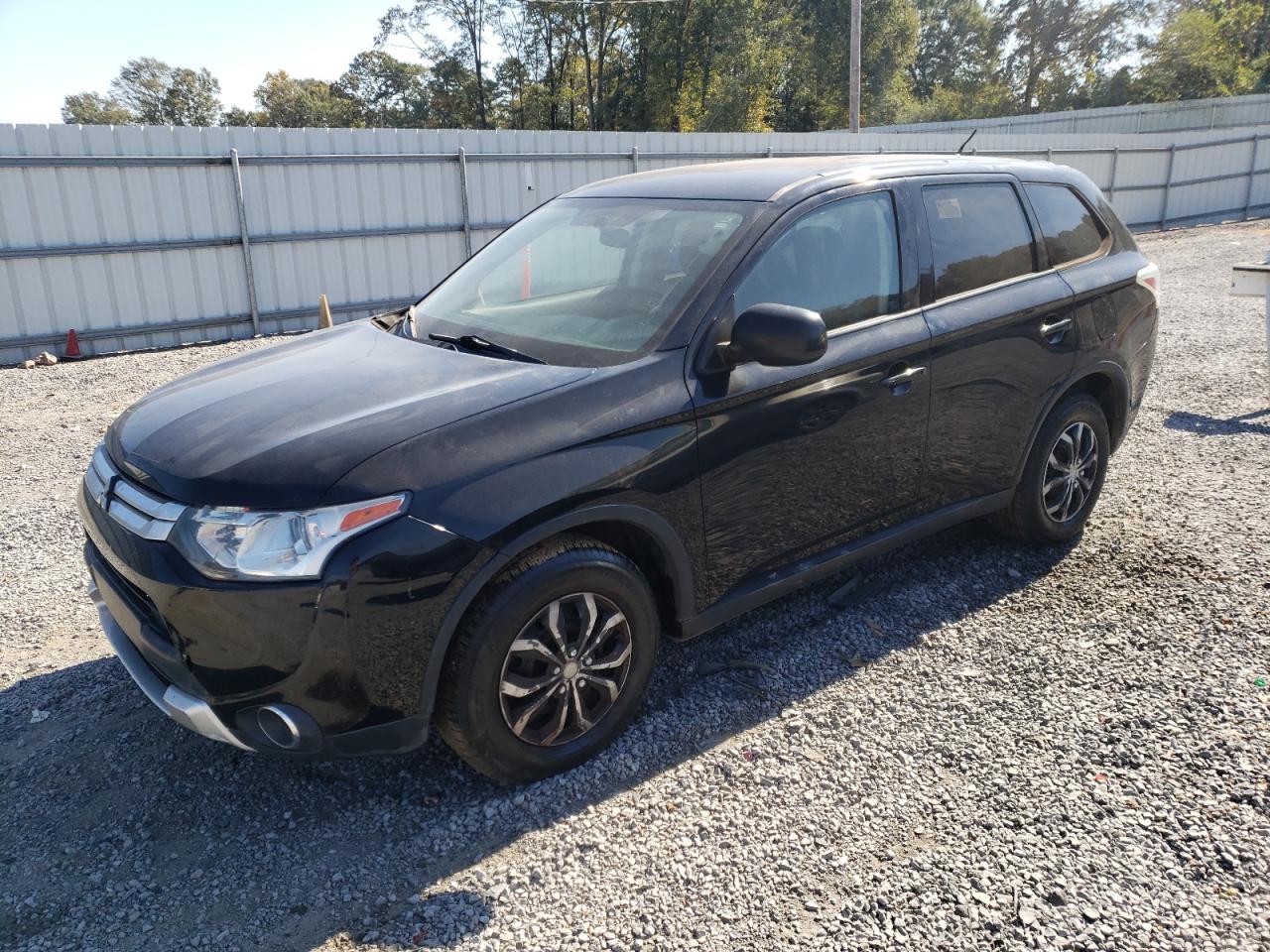 MITSUBISHI OUTLANDER 2015 black 4dr spor gas JA4AD2A37FZ002811 photo #1