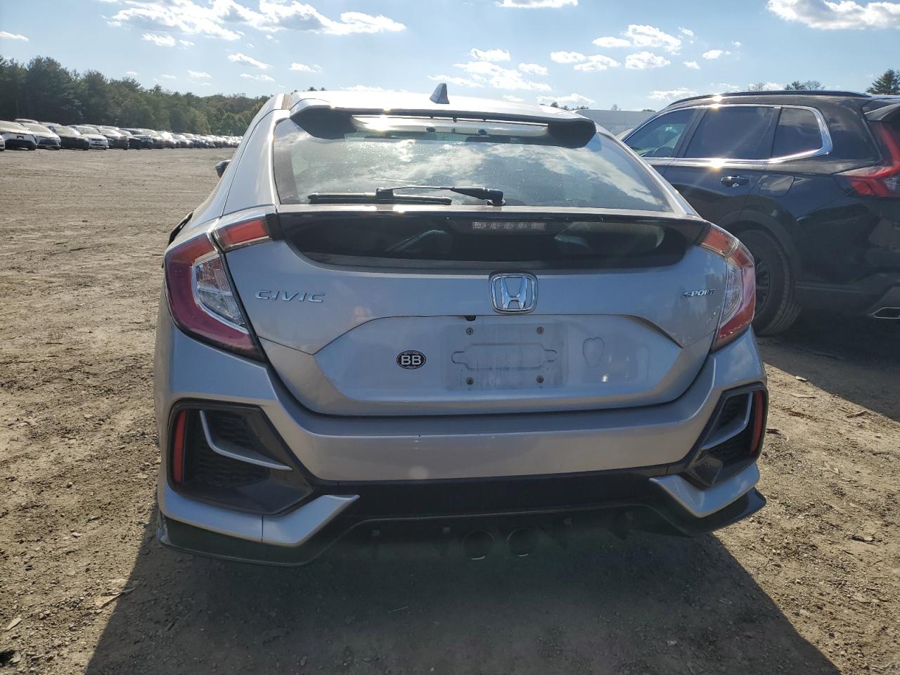 Lot #2962553850 2020 HONDA CIVIC SPOR