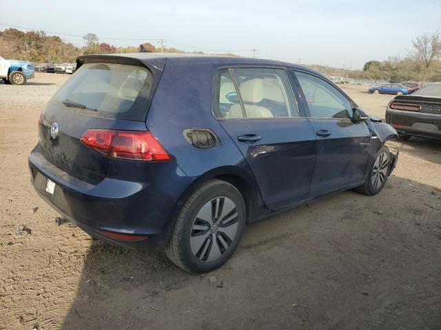 VOLKSWAGEN E-GOLF SEL 2016 blue  electric WVWPP7AU9GW914131 photo #4