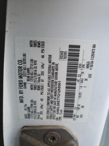 2016 FORD TRANSIT CO - NM0LS6E77G1265001