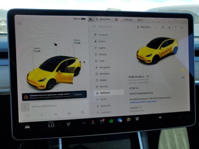 VIN 5YJYGDEE4MF114374 2021 Tesla MODEL Y no.9