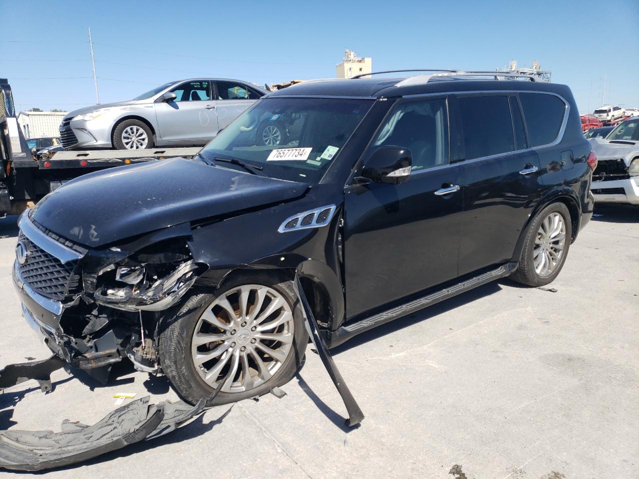 Lot #2969954878 2015 INFINITI QX80