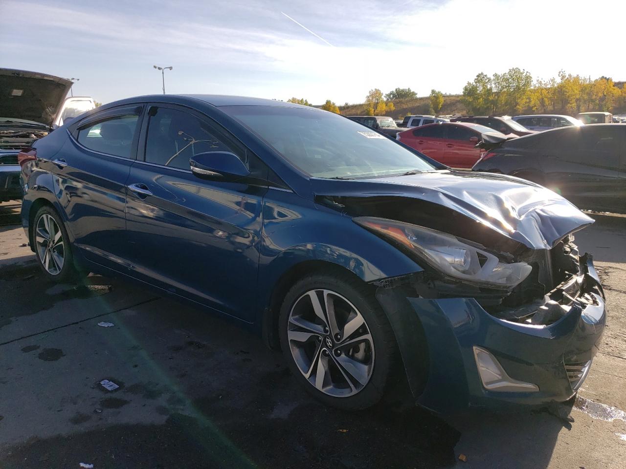 Lot #2989488574 2015 HYUNDAI ELANTRA SE