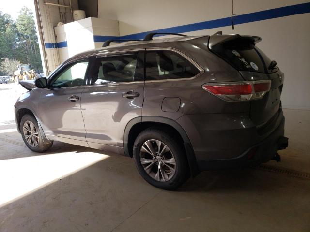 VIN 5TDJKRFH9ES007792 2014 Toyota Highlander, Xle no.2