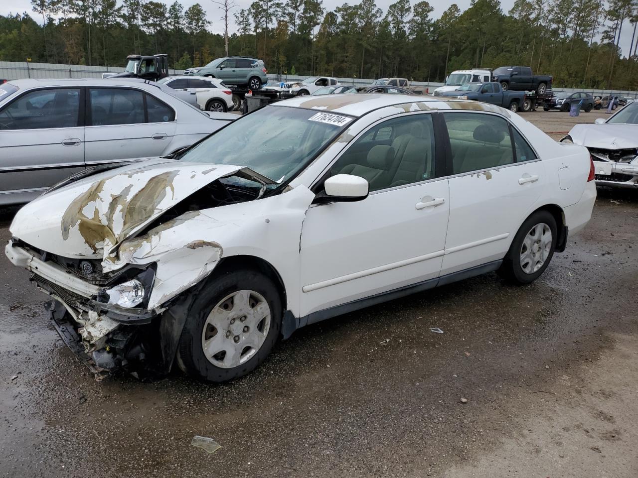 Lot #2986842215 2007 HONDA ACCORD LX