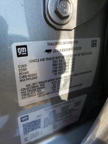 2023 GMC SIERRA K15 - 1GTUUDED3PZ303109