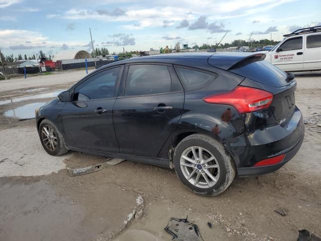 FORD FOCUS SE 2015 black hatchbac gas 1FADP3K27FL329384 photo #3