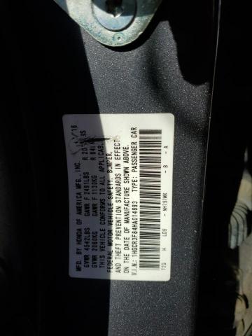 2017 HONDA ACCORD EXL - 1HGCR3F84HA014993