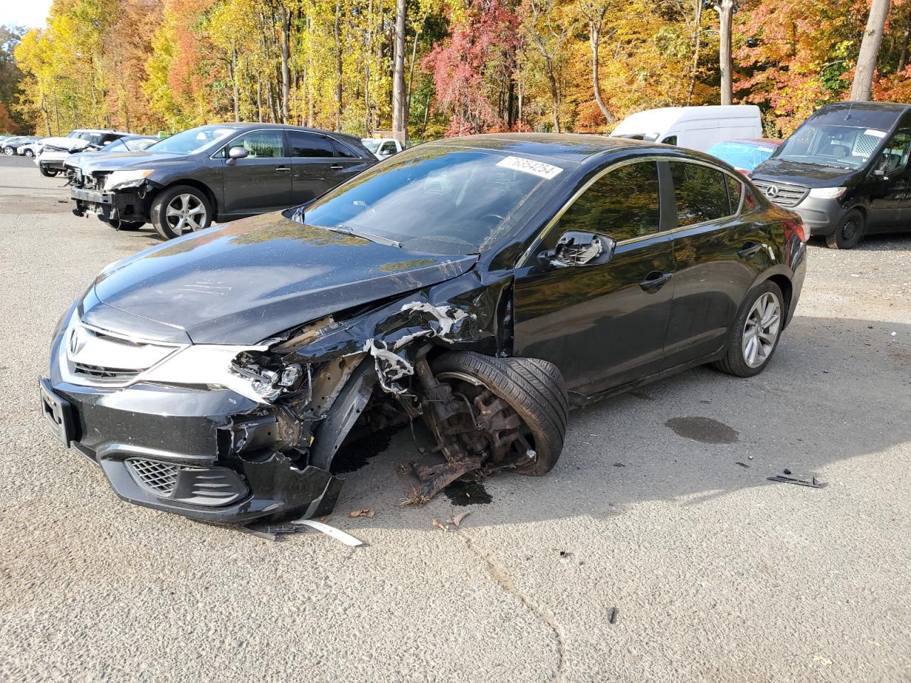 Lot #2945652257 2017 ACURA ILX BASE W