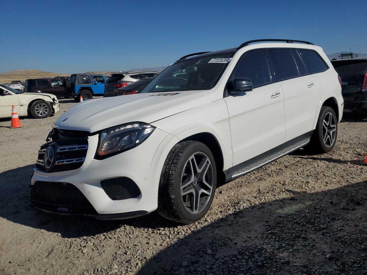 Lot #2936012862 2018 MERCEDES-BENZ GLS 550 4M