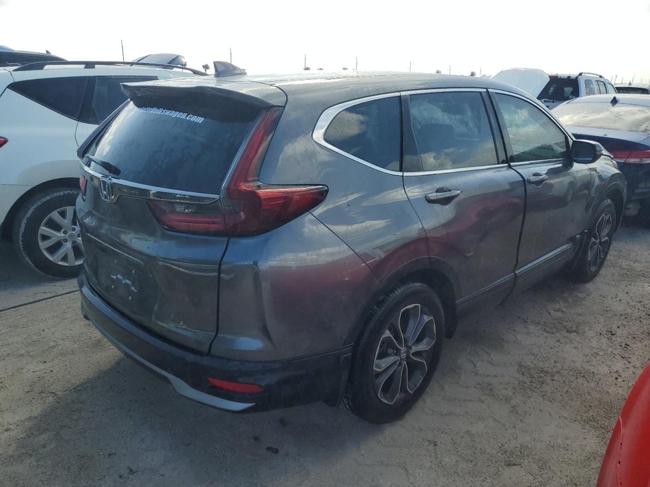 Lot #2986854050 2021 HONDA CR-V EXL