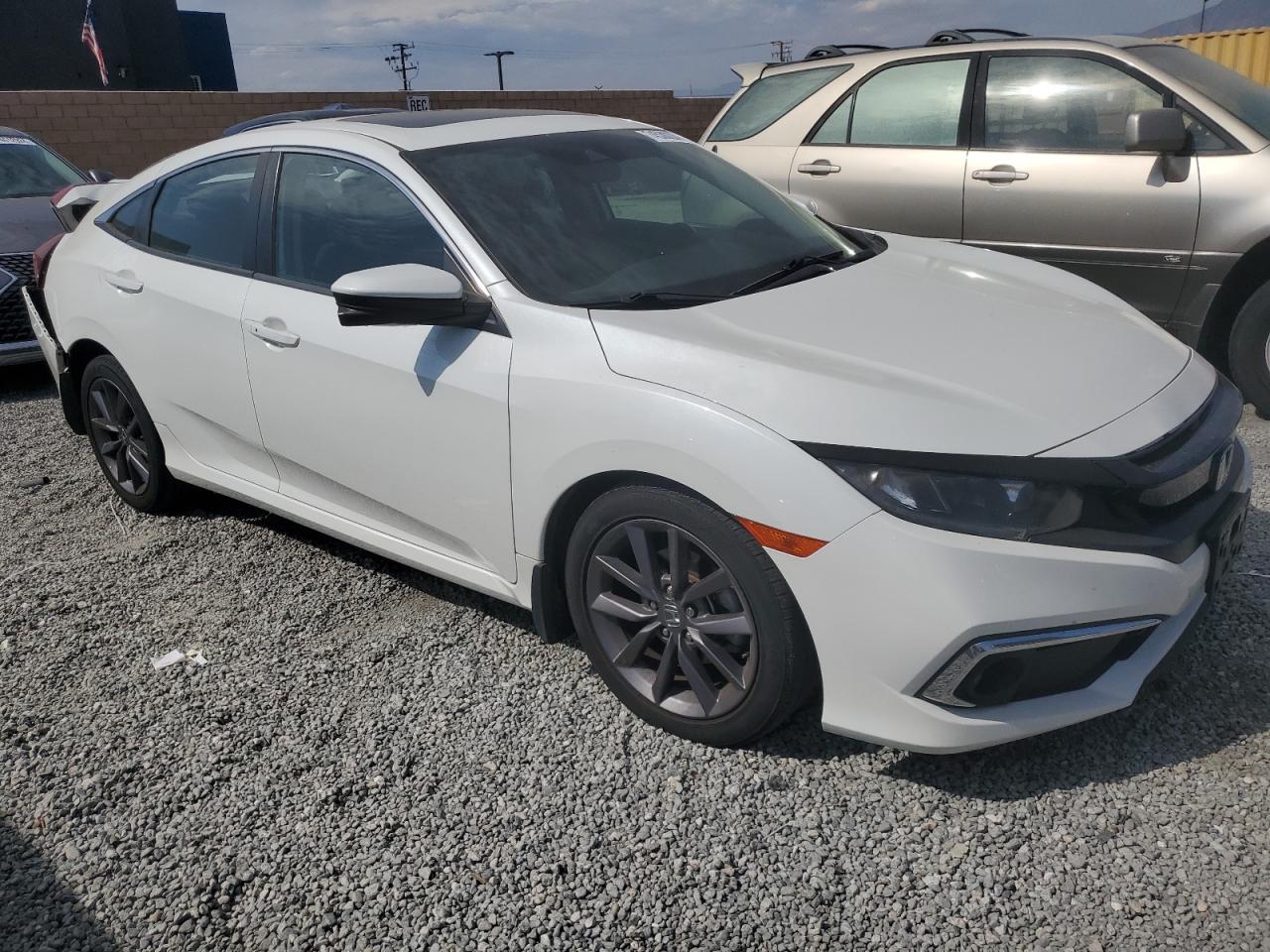 Lot #2976872298 2020 HONDA CIVIC EX