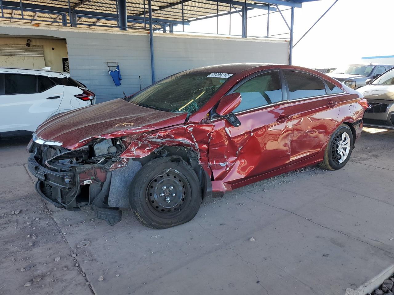 Lot #3029504351 2011 HYUNDAI SONATA GLS