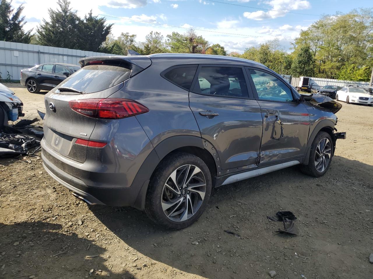 Lot #2955336483 2020 HYUNDAI TUCSON LIM