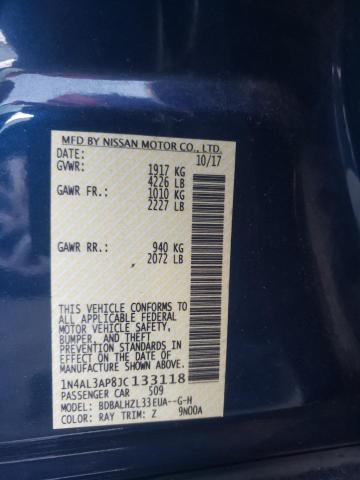 2018 NISSAN ALTIMA 2.5 - 1N4AL3AP8JC133118