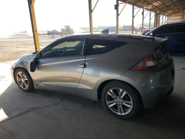 HONDA CR-Z EX 2011 silver  hybrid engine JHMZF1D63BS010652 photo #3