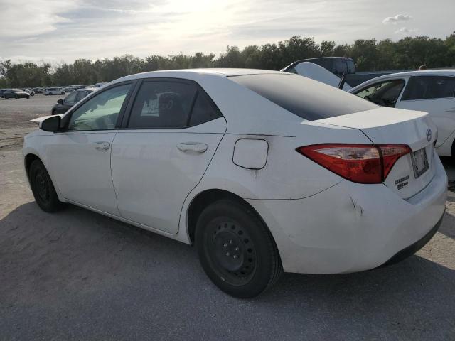 TOYOTA COROLLA L 2017 white  gas 2T1BURHEXHC855467 photo #3