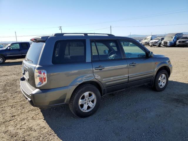 HONDA PILOT VP 2008 gray  gas 5FNYF28258B021264 photo #4