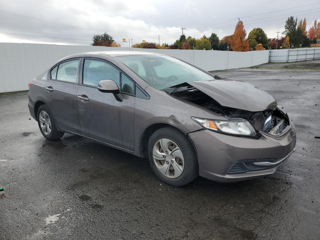 Lot #2938452439 2013 HONDA CIVIC LX