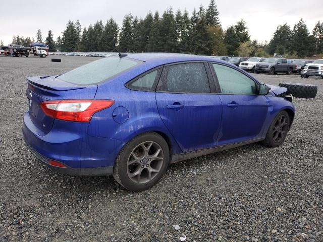 FORD FOCUS SE 2014 blue  gas 1FADP3F22EL325977 photo #4