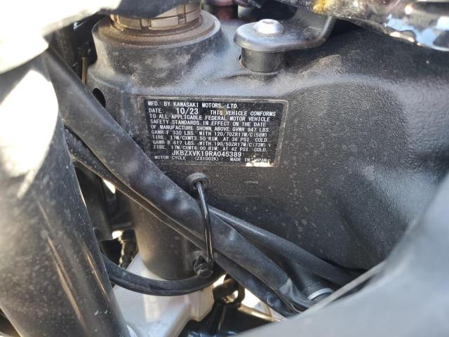2024 KAWASAKI ZX1 - JKBZXVK19RA045389